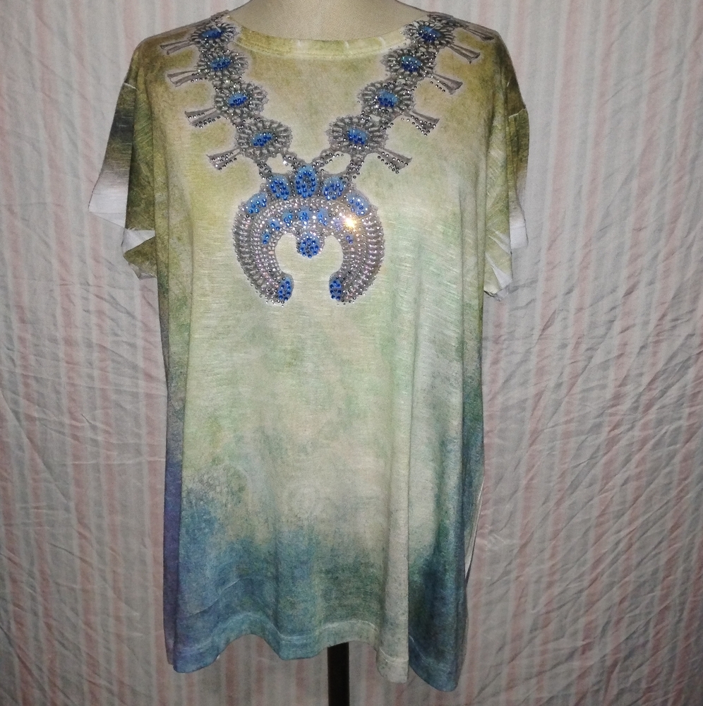 5For$12 Vintage Jeweled Tee